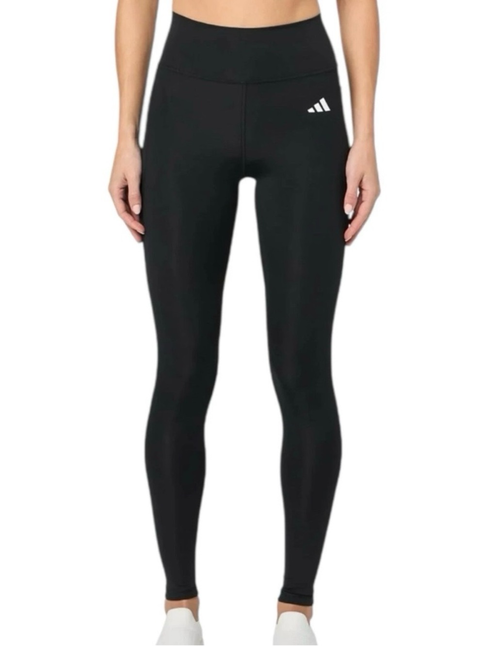 Adidas Black Aeroready Leggings Women’s Large Tight Fit 7/8 Length High Waist